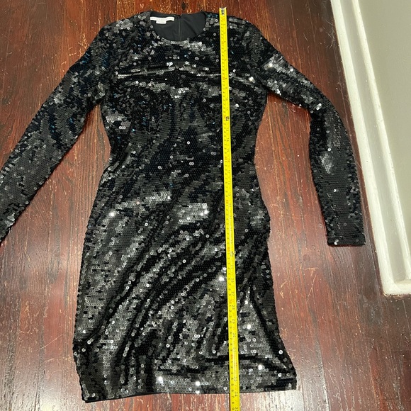 Stella McCartney Sequin and Mesh Mini Dress - Picture 8 of 12